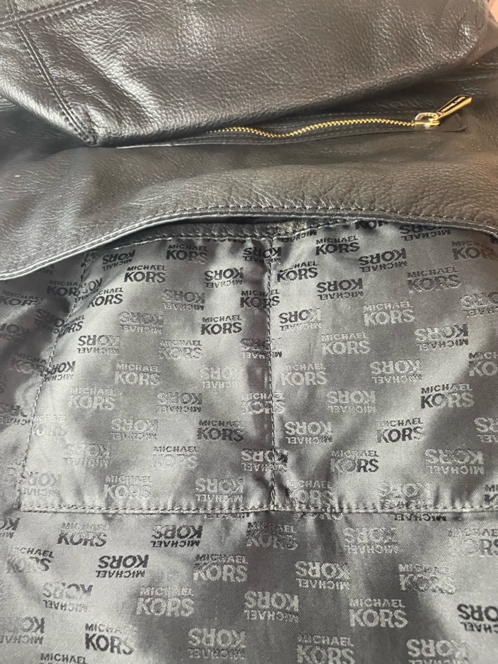 Authentic Michael Kors Purse #073NC Nolita large pebbled leather hobo - Picture 8 of 10